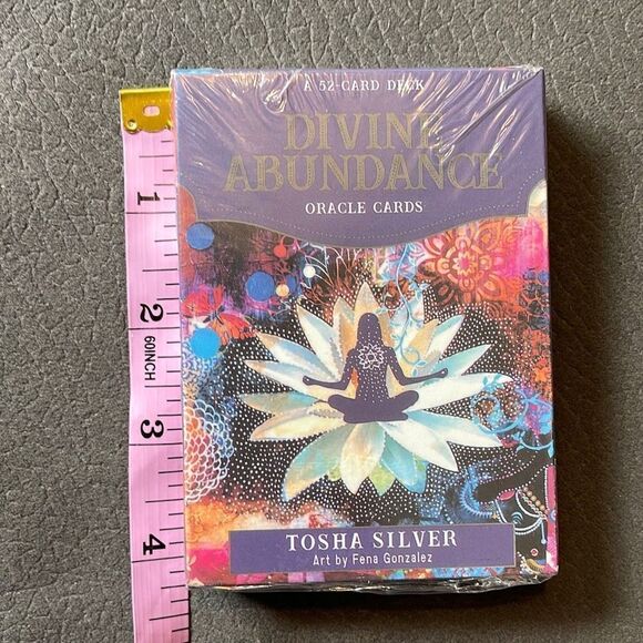 Divine Abundance oracle cards mini deck 51 cards Tosha Silver NEW NIP - Picture 5 of 12